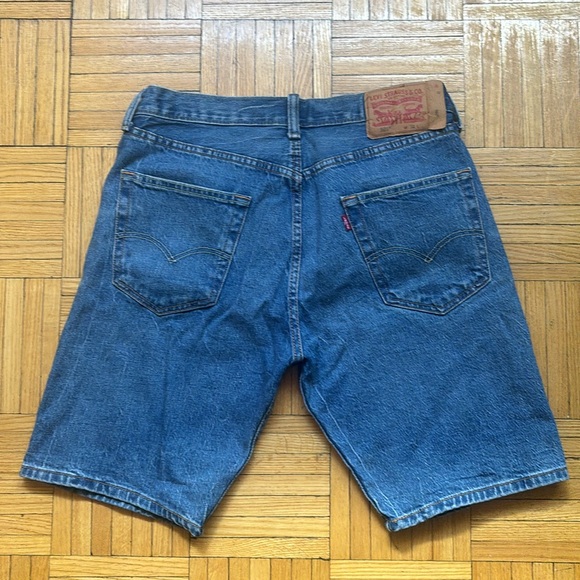 Levi’s Strauss & Co 501 Shorts size 31 Blue Red Tab - Picture 3 of 12